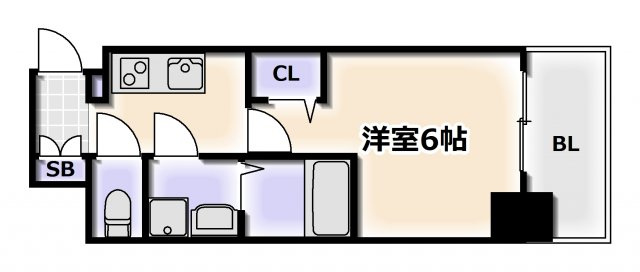 【間取り】 | エスリード難波ザ・プレミア