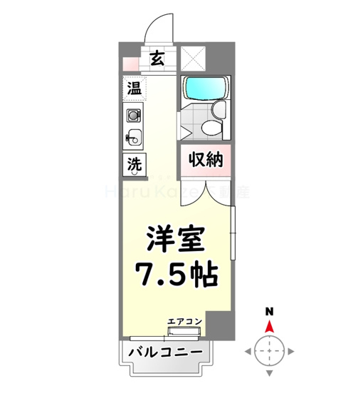 【間取り】 | 1001【名古屋市賃貸・サウザントワン】