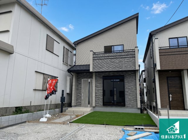 尼崎市東園田町　新築一戸建ての外観|お客様に長く安心して住んでいだだける事にこだわった家づくり！住んでからのアフターサービスにもしっかりと取り組んでいます！