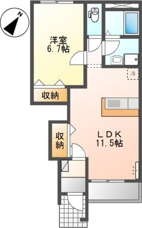 トリニティの間取り
