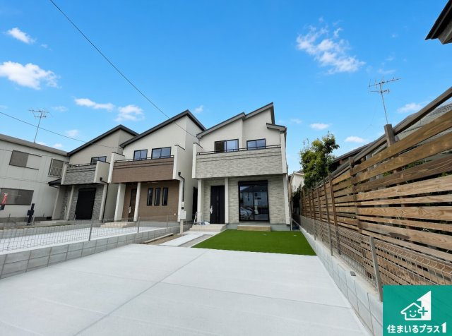 ■尼崎市東園田町　新築一戸建ての外観|安心の10年保証！外観を美しく保ち、雨水で汚れを落とします！気になることがありましたら、お気軽にお問い合わせください！