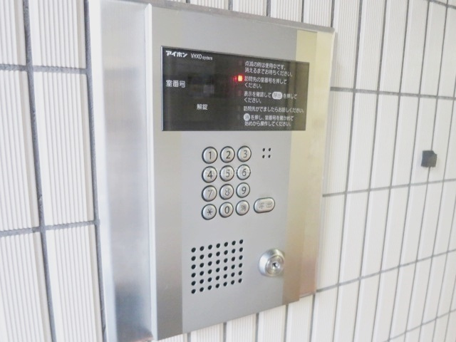 スプリングハウスのセキュリティ|オートロックです。