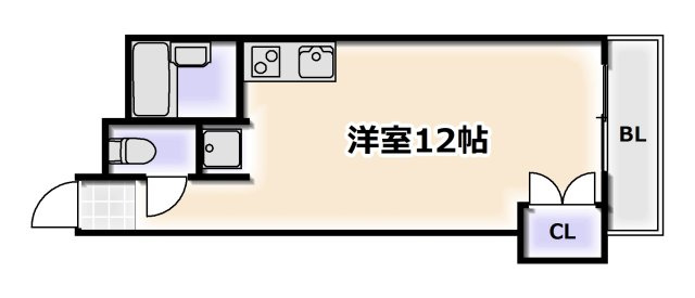 【間取り】 | ヴァンコート三軒家東