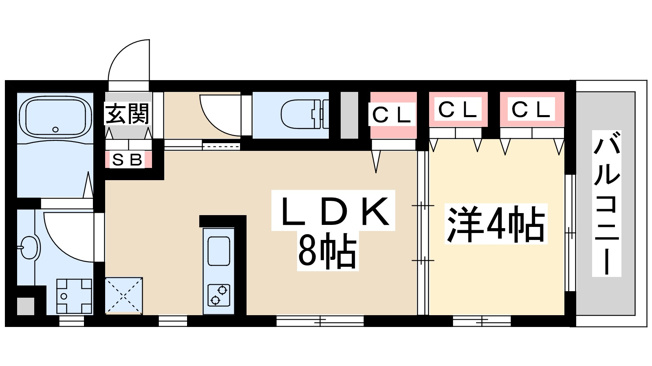 【間取り】 | エルスール江坂