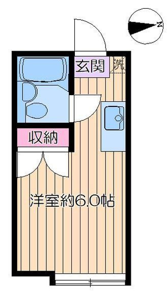 キャピタル北綾瀬Ａの間取り