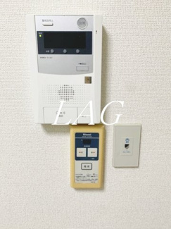 【セキュリティ】 | ダイシンプラザ | モニター付きインターホンです。