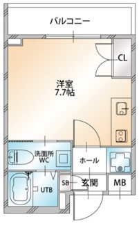 【間取り】 | ヴィサージュ東日暮里 | 間取りです。