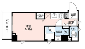 【間取り】 | B CITY APARTMENT IKEBUKURO WEST | 間取りです。