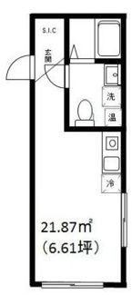 【間取り】 | ＣＯＣＯＦＬＡＴ王子 | 間取りです。