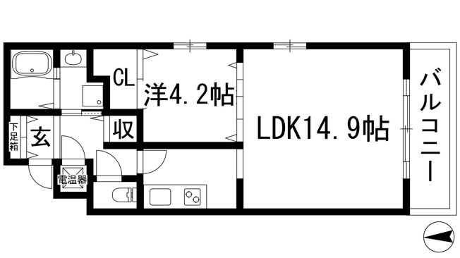【間取り】 | グランクリュ西宮