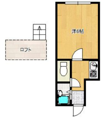 プライマリー久留米大西の間取り