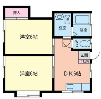 【間取り】 | サンヒルズ町田 | 間取りです。