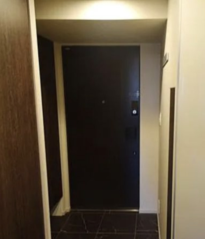 ザ・パークハビオ麻布十番の玄関