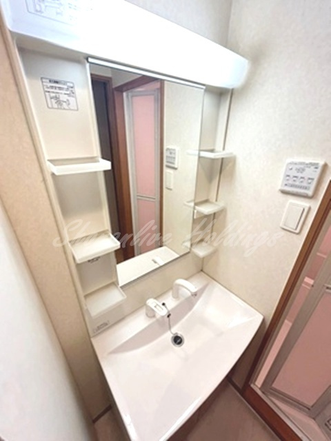 日向セントラルコートの洗面所