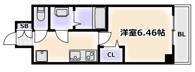 【間取り】 |  LUXENA住之江公園