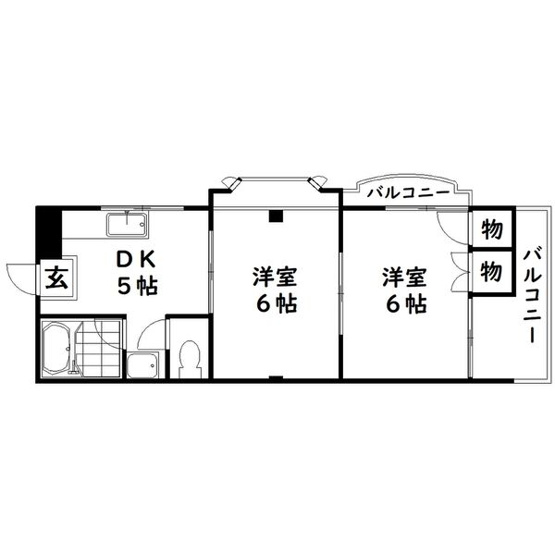 【間取り】 | 第５八雲マンション