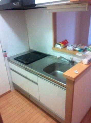 荒川区東日暮里３丁目の賃貸マンションのキッチン