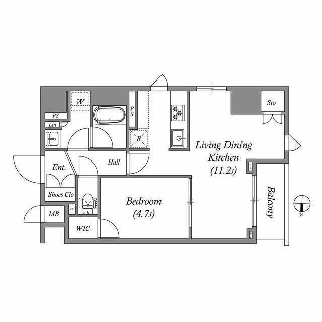 ASMACI MAISON両国Ⅰの間取り