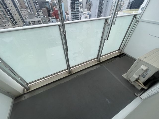 レジディア新御徒町のバルコニー