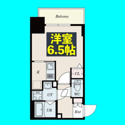 エスリードレジデンス上前津フロントの間取り