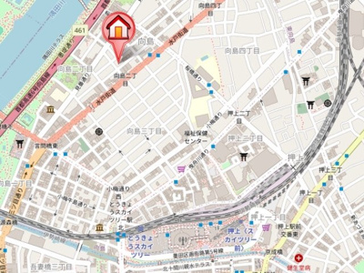 【地図】 | ラクラス押上
