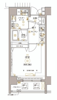 【間取り】 | レアライズ高田馬場 | 間取りです。