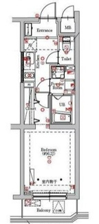 【間取り】 | ＭＡＸＩＶ蓮根 | 間取りです。