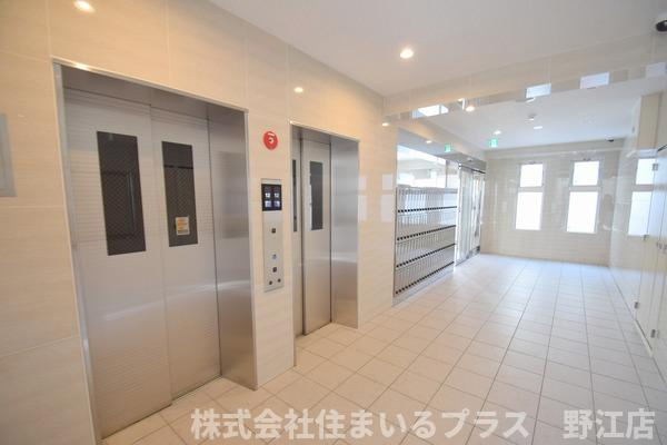 ヴァンヴェール森の宮のエントランス