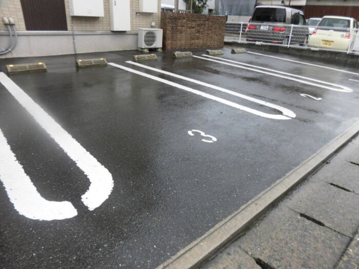サンクスCYの駐車場