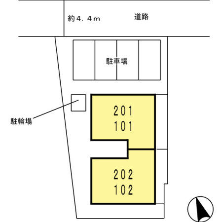 サンクスCYの区画図