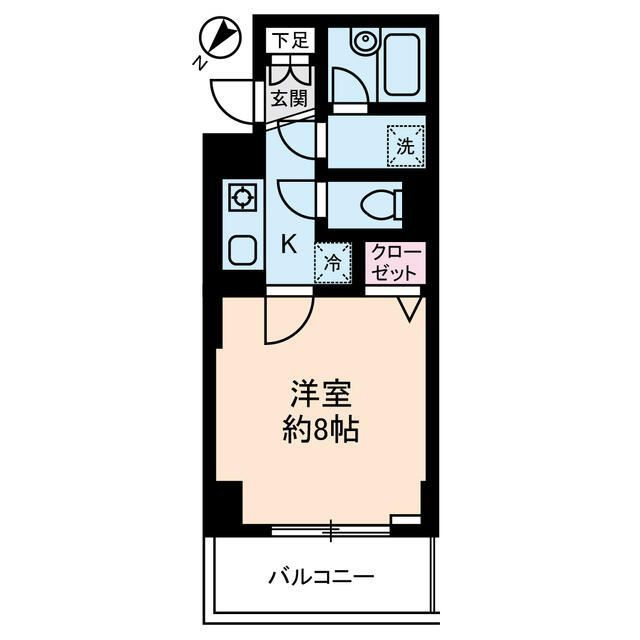 ソレイユ駒沢の間取り