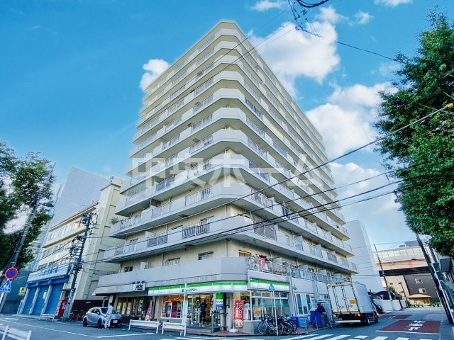 ドルミ錦糸町長谷川ビルの外観|総戸数116戸のビッグコミュニティ。JR総武線「錦糸町駅」徒歩7分のロケーション。