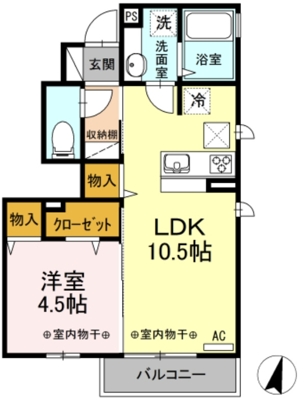 ルミエールの間取り