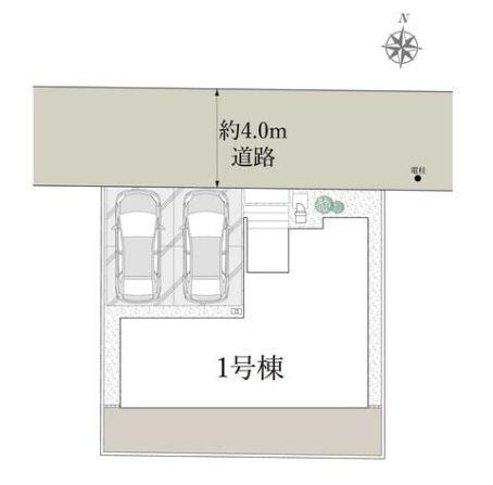 船橋市金杉７丁目０１期の区画図