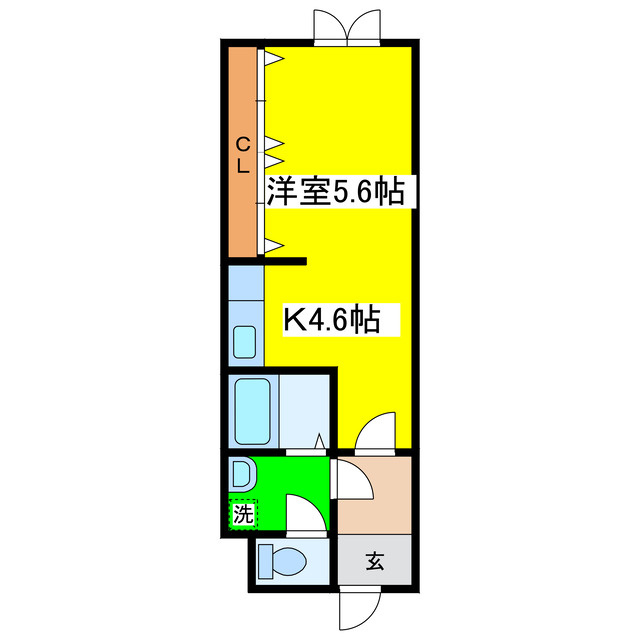 ジャルディーノ豊川の間取り