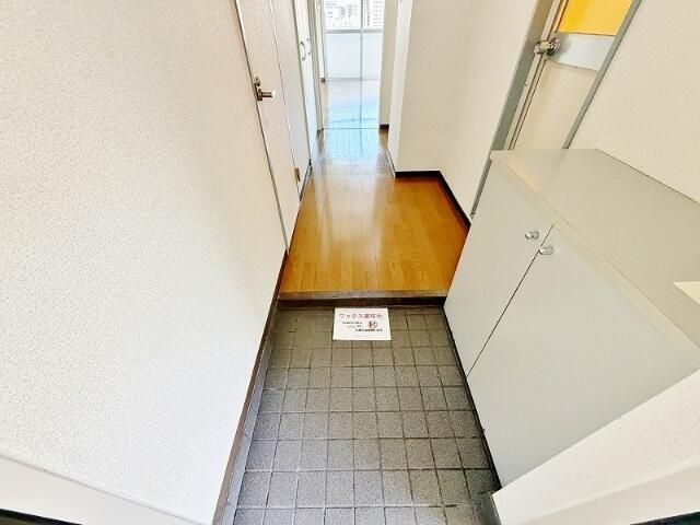 ピュアシティ小倉の玄関