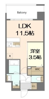 【間取り】 | Alivis浪速東SoL TERRACE