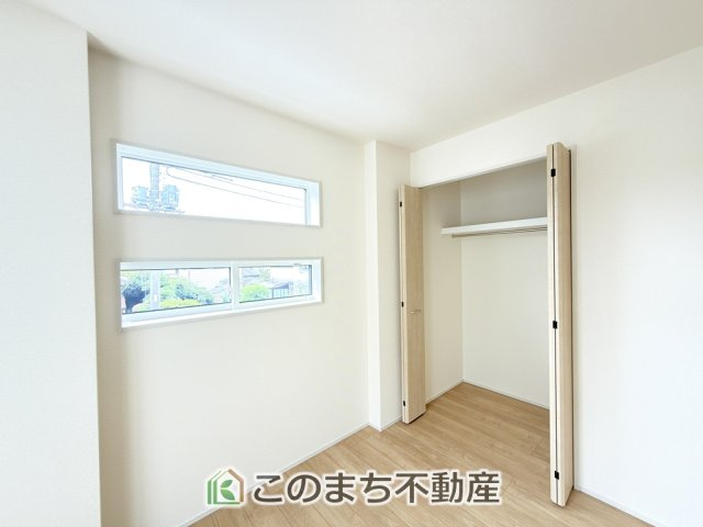 ブルーミングガーデン宇都宮市陽東4丁目の収納|各居室に収納付で住みやすさにこだわっています♪