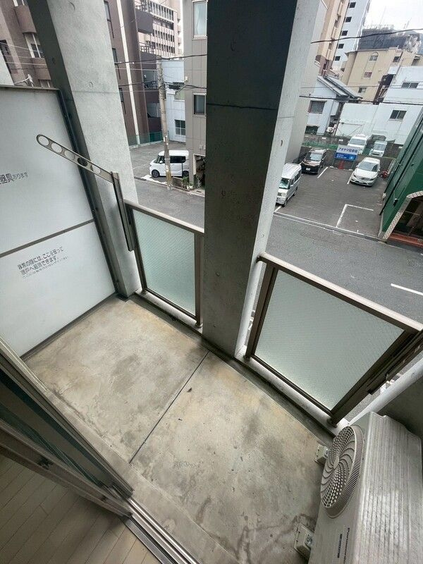 KSK門司港コアプレイスのバルコニー