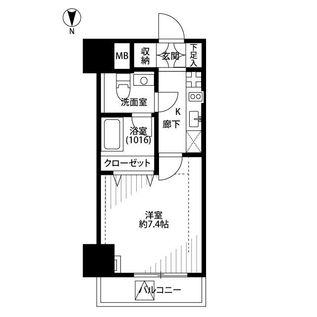 プレール・ドゥーク木場駅前の間取り