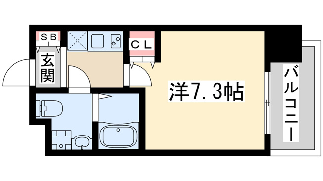 【間取り】 | アスリート江坂2番館