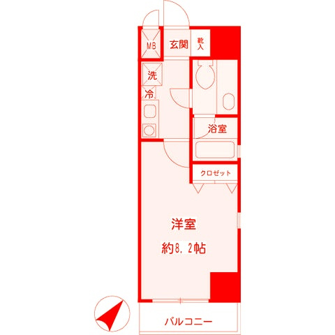 コニファー新子安の間取り