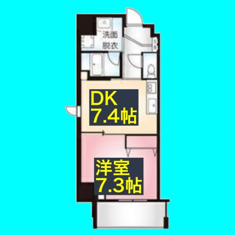 ディアコート白川の間取り