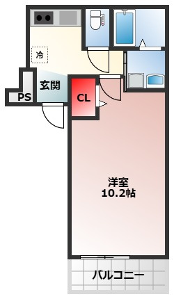 【間取り】 | フジパレス百舌鳥赤畑町Ⅴ番館