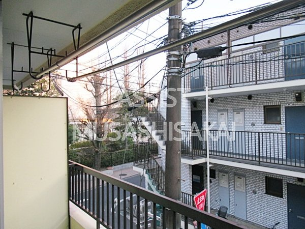 マークンコーポのバルコニー