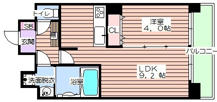 【間取り】 | ランドセントラル梅田