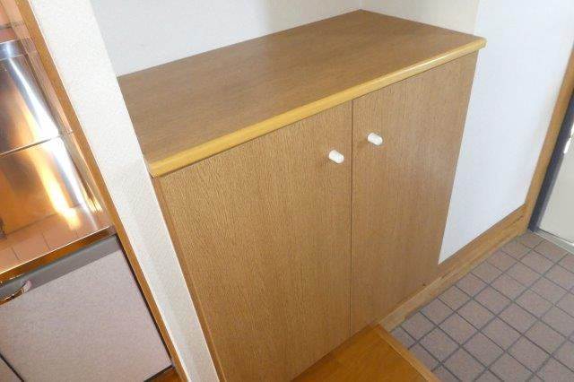 マチェールの内装|シューズボックス