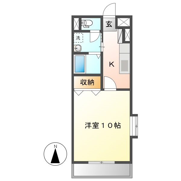 マチェールの間取り