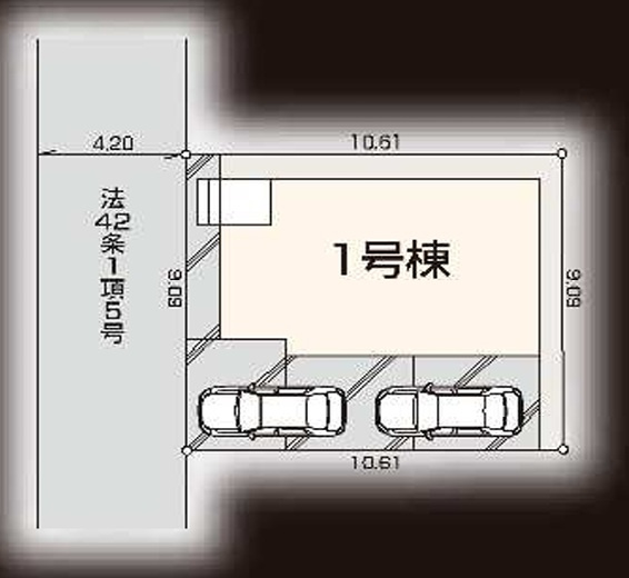 【仲介手数料無料】LiveleGarden.S　東村山市久米川町1丁目　全1棟　の区画図