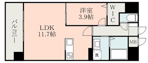 Ｓ－ＦＯＲＴ熊本慶徳の間取り